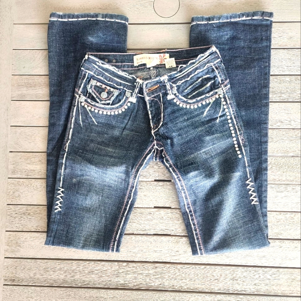 Laguna Beach | Woman's Designer Studded Jeans | SZ 25